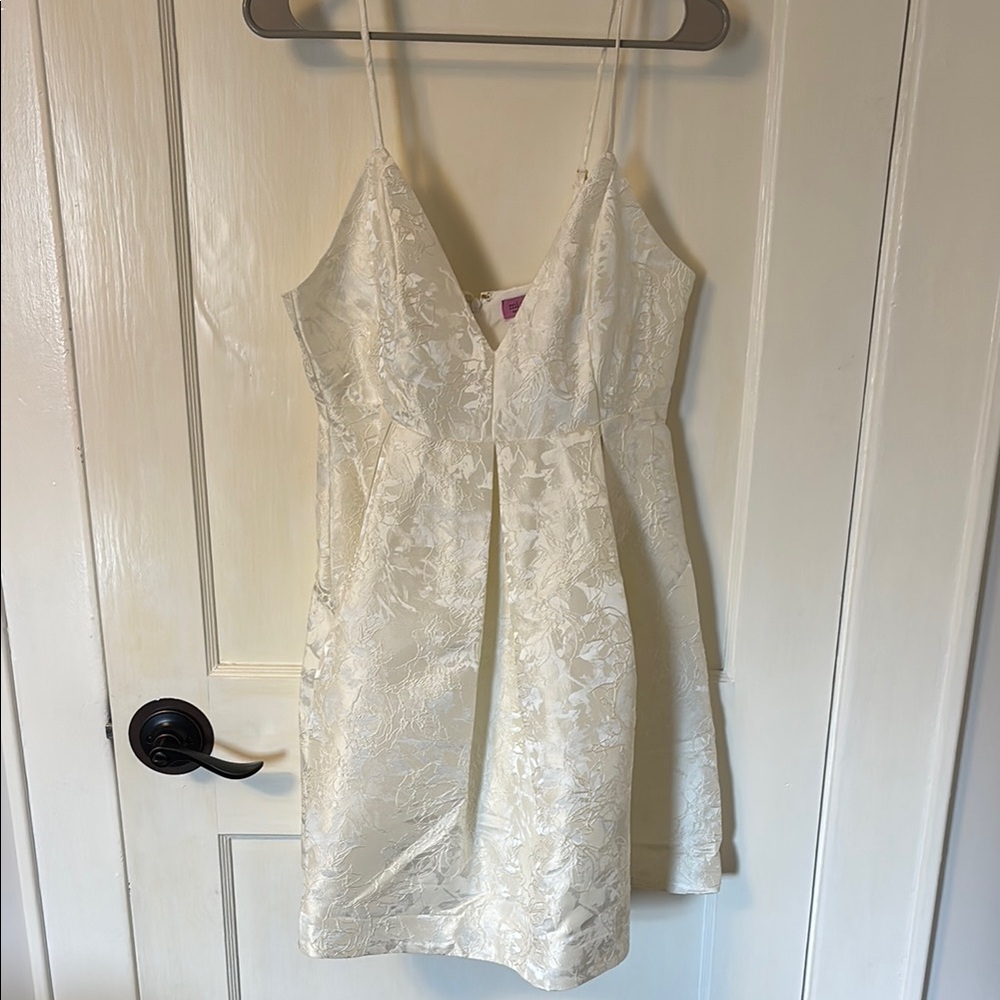 Miami White Lace Mini Dress